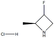 (2S)-3-fluoro-2-methylazetidine hydrochloride 结构式