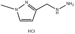 (1-methylpyrazol-3-yl)methylhydrazine dihydrochloride 结构式