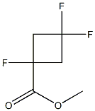 methyl 1,3,3-trifluorocyclobutane-1-carboxylate 结构式