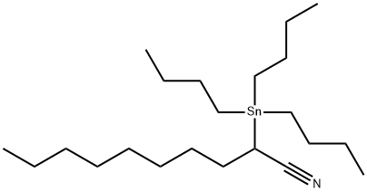 2-(tributylstannyl)decanenitrile 结构式