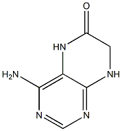 4-氨基-7,8-二氢蝶啶-6(5H)-酮 结构式