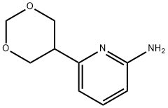6-(1,3-dioxan-5-yl)pyridin-2-amine 结构式