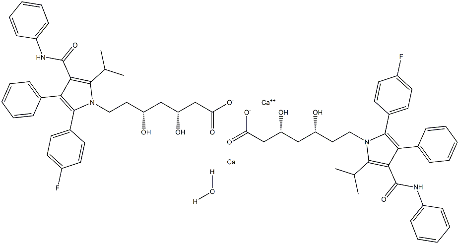 阿托伐他汀钙杂质39 结构式