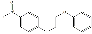 1-nitro-4-(2-phenoxyethoxy)benzene 结构式