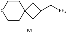 7-OXASPIRO[3.5]NONAN-2-YLMETHANAMINE 结构式