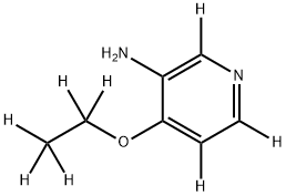 4-(ethoxy-d5)pyridin-2,5,6-d3-3-amine 结构式