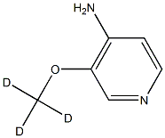 3-(methoxy-d3)pyridin-4-amine 结构式