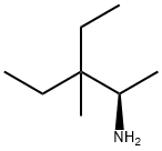 (R)-3-ethyl-3-methylpentan-2-amine 结构式