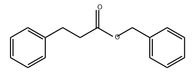 benzyl 3-phenylpropanoate 结构式