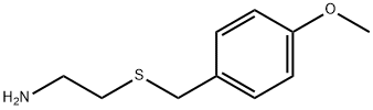 2-(4-Methoxy-benzylsulfanyl)-ethylamine 结构式