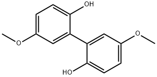 [1,1'-Biphenyl]-2,2'-diol, 5,5'-dimethoxy- 结构式