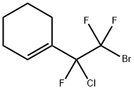 1-(2-溴-1-氯-1,2,2-三氟乙基)环己-1-烯 结构式