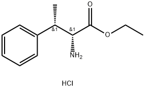 (2R,3S)-2-Amino-3-phenyl-butyric acid ethyl ester hydrochloride 结构式