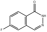 6-氟酞嗪-1(2H)-酮 结构式