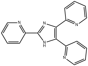 2,4,5-TRIS(2-PYRIDYL)IMIDAZOLE 结构式