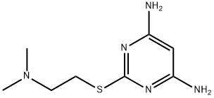 6-amino-2-{[2-(dimethylamino)ethyl]sulfanyl}-4-pyrimidinylamine 结构式