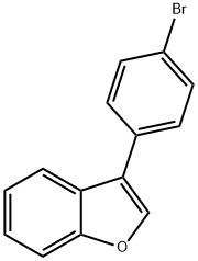 3-(4-bromophenyl)-1-benzofuran 结构式