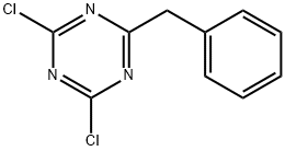 2-苄基-4,6-二氯-1,3,5-三嗪 结构式