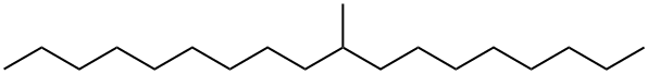 Octadecane, 9-methyl- 结构式