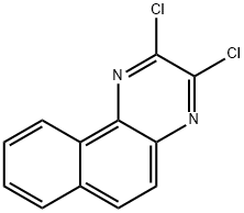 2,3-二氯苯并[F]喹喔啉 结构式