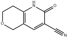 2-氧亚基-1H,2H,5H,7H,8H-吡喃并[4,3-B]吡啶-3-甲腈 结构式