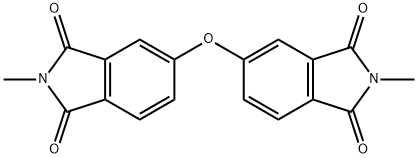 1H-Isoindole-1,3(2H)-dione,5,5'-oxybis[2-methyl- 结构式