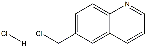 6-(CHLOROMETHYL)QUINOLINE HYDROCHLORIDE 结构式