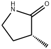 (R)-3-甲基吡咯烷-2-酮 结构式