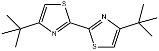 4,4'-Di(tert-butyl)-2,2'-bithiazole 结构式