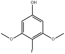 4-氟-3,5-二甲氧基苯酚 结构式