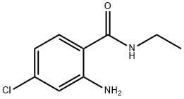 2-amino-4-chloro-N-ethylbenzamide 结构式