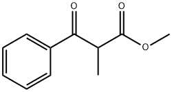 甲基 2-甲基-3-氧亚基-3-苯基丙酯 结构式