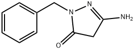 5-amino-2-benzyl-2,4-dihydro-3H-pyrazol-3-one 结构式