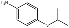 4-(PROPAN-2-YLSULFANYL)ANILIN 结构式