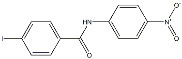 4-iodo-N-(4-nitrophenyl)benzamide 结构式