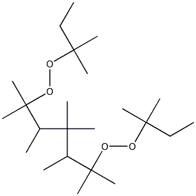 Peroxide,(1-methylethylidene)bis[(1,1-dimethylpropyl) 结构式