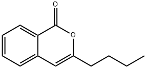 1H-2-Benzopyran-1-one, 3-butyl- 结构式