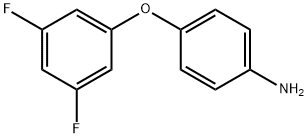 4-(3,5-二氟苯氧基)苯胺 结构式