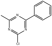 2-氯-4-甲基-6苯基三嗪 结构式