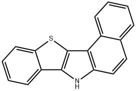 7H-Benzo[e][1]benzothieno[3,2-b]indole 结构式
