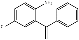 Benzenamine, 4-chloro-2-(1-phenylethenyl)- 结构式