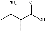 Butanoic acid, 3-amino-2-methyl- 结构式