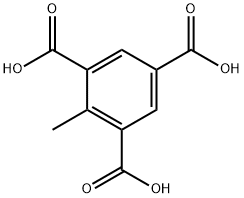 2-methylbenzene-1,3,5-tricarboxylic acid 结构式