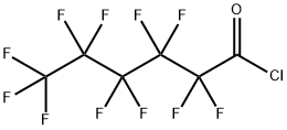 Perfluorohexanoyl chloride 结构式