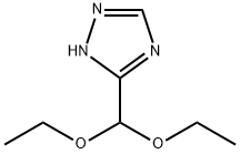 3-(二乙氧基甲基)-4H-1,2,4-三唑 结构式