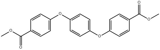 1,4-BIS-(P-CARBOETHOXYPHENOXY)-BENZOL	 结构式