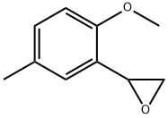 2-(2-甲氧基-5-甲基苯基)噁丙环 结构式