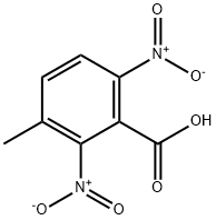 Benzoic acid, 3-methyl-2,6-dinitro- 结构式