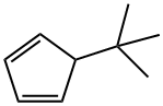 1,3-Cyclopentadiene, 5-(1,1-dimethylethyl)- 结构式