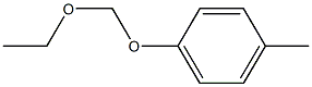 1-(ethoxymethoxy)-4-methyl-benzene 结构式